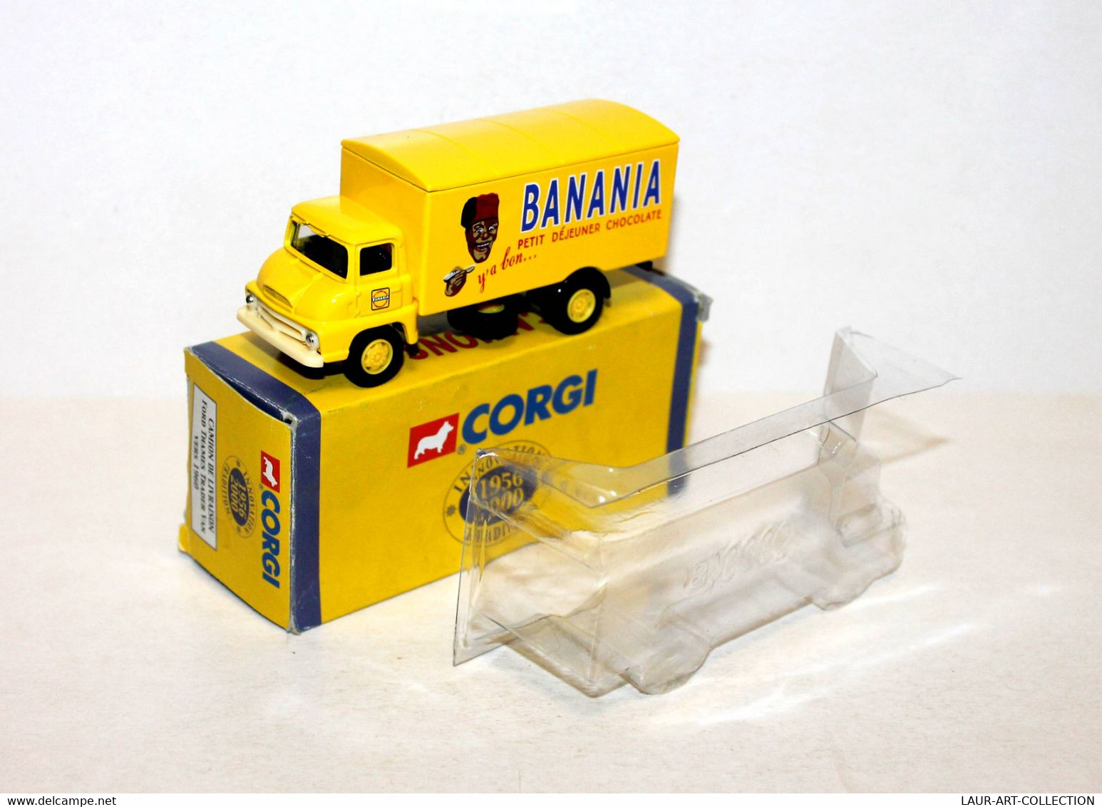 CORGI, CAMION LIVRAISON FORD THAMES TRADER VAN BANANIA ANTAN TRADITION 1956-2000 - AUTOMOBILE MINIATURE (2811.24) - Corgi Toys