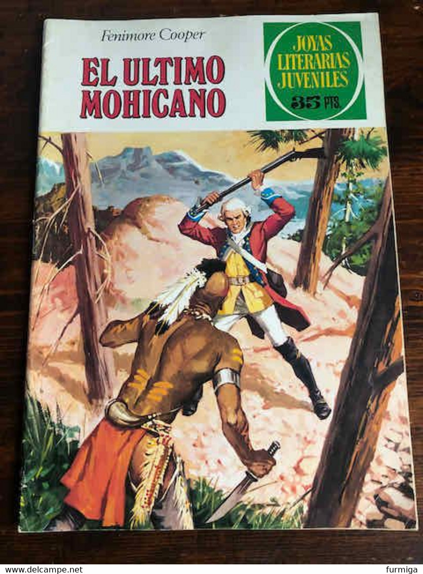 JOYAS LITERARIAS JUVENILES  N. 12 - El Ultimo Mohicano - Fenimore Cooper - Other & Unclassified