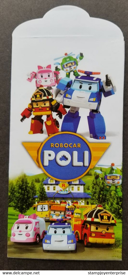 Malaysia Robocar Poli Cartoon Animation New Year Angpao (money Packet) - Nieuwjaar