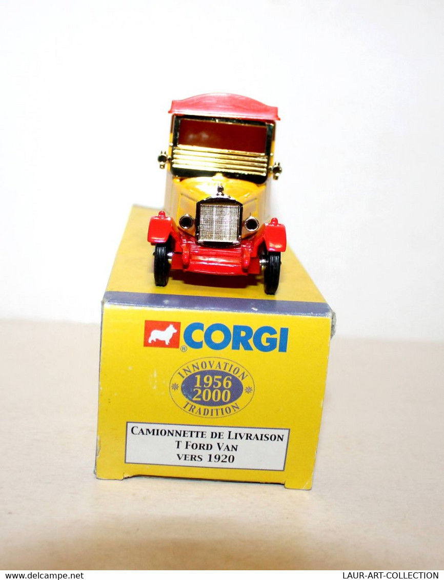 CORGI - CAMIONNETTE LIVRAISON T FORD VAN, PUB LIPTON TEA, CAMION ANTAN 1956-2000 - AUTOMOBILE MINIATURE (2811.27) - Corgi Toys