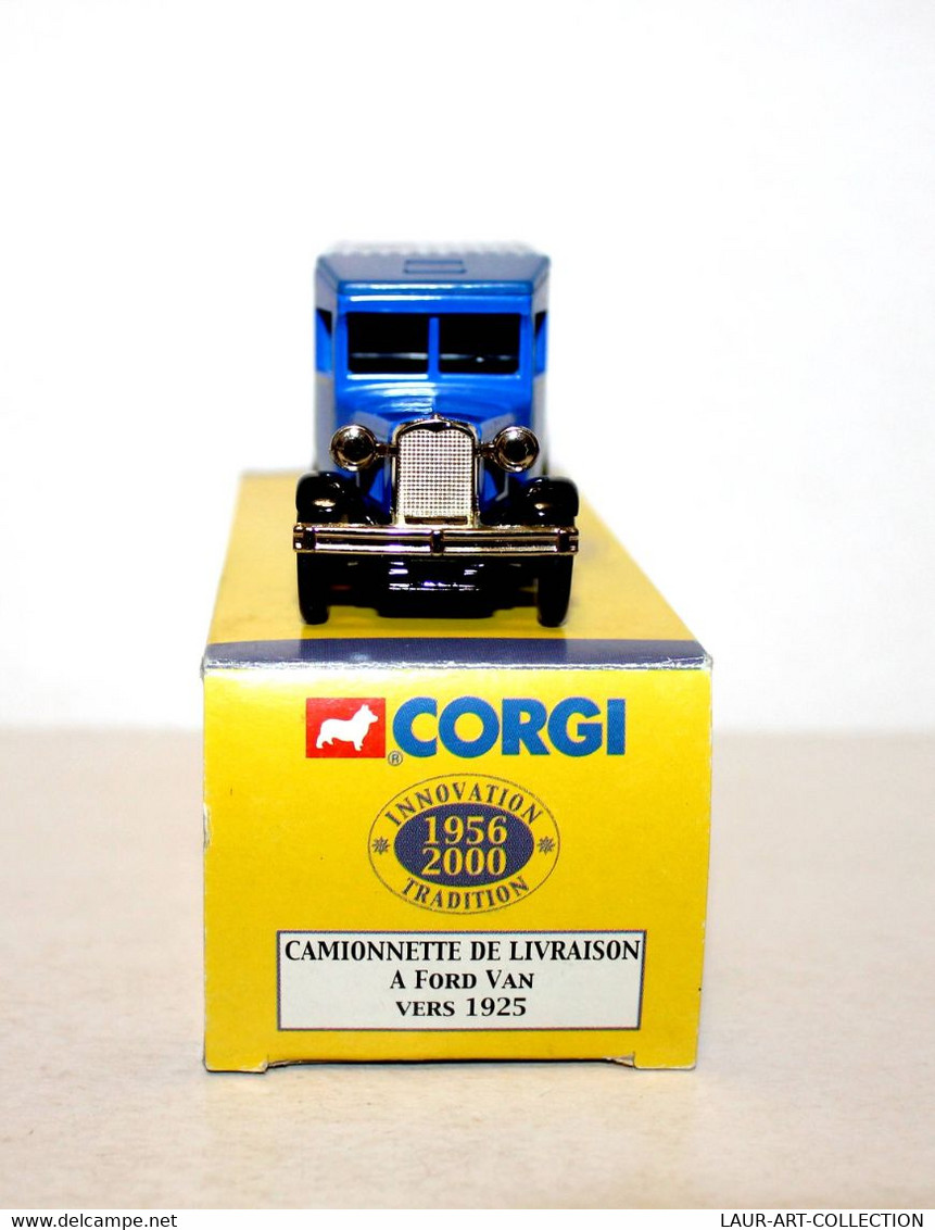 CORGI - CAMIONNETTE A FORD VAN 1925 - PUB: CH GERVAIS - CAMION D'ANTAN 1956-2000 - AUTOMOBILE MINIATURE (2811.30) - Corgi Toys