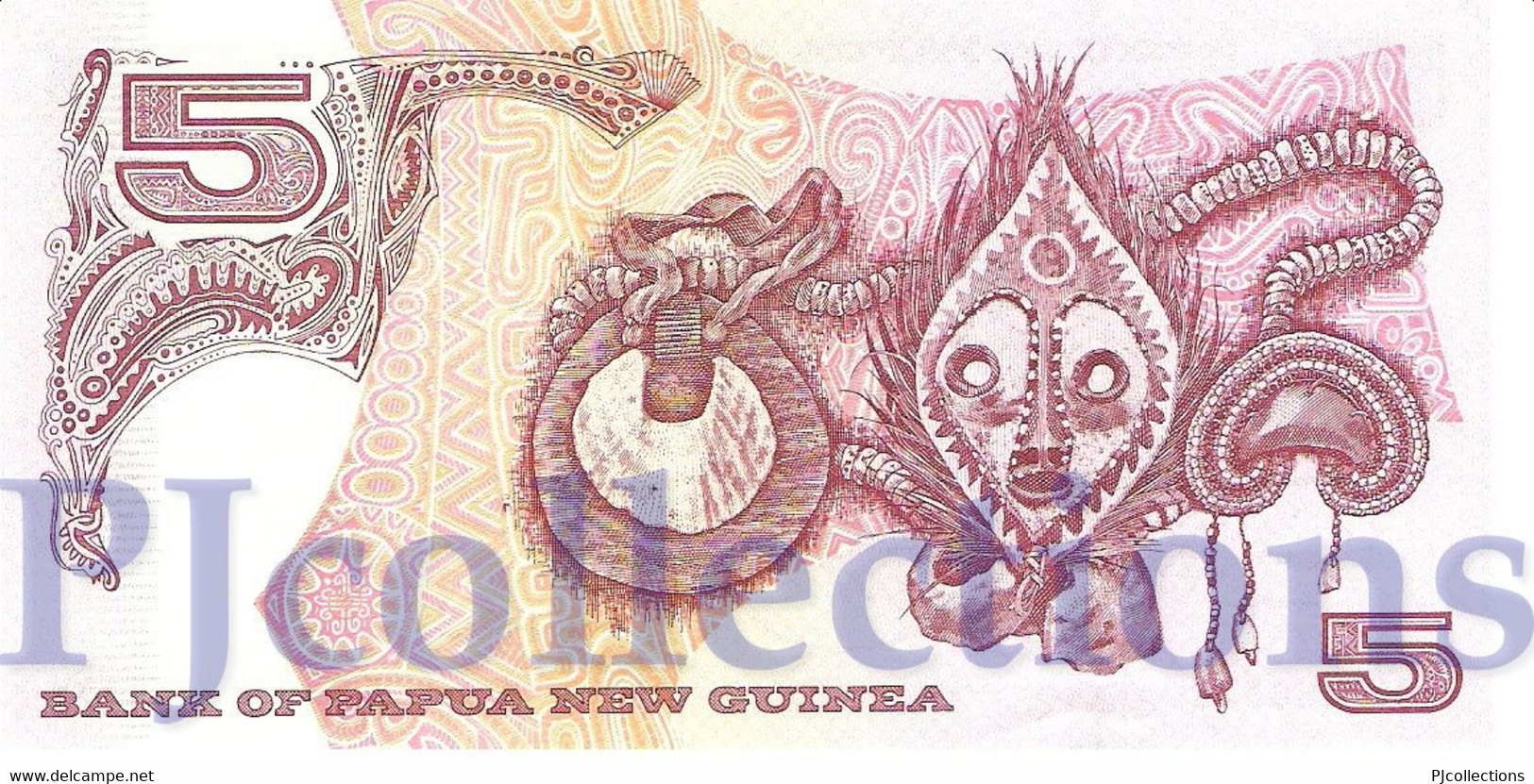 PAPUA NEW GUINEA 5 KINA 2000 PICK 13d UNC - Papoea-Nieuw-Guinea