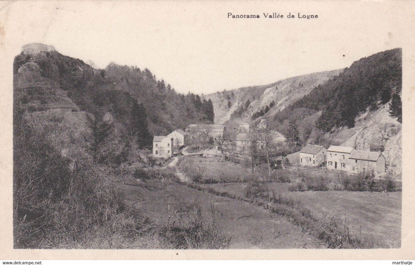 Panorama Vallée De Logne - Hôtel De La Lambrée - Logne-Vieuxville - Propr. G. Pauwels-Lamsoul - Ferrieres