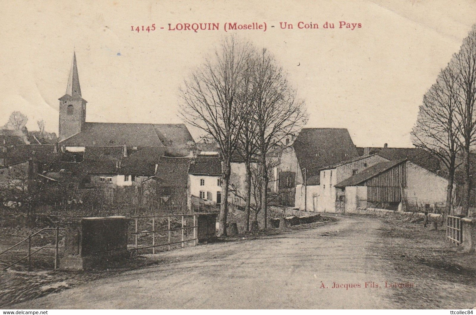 CPA-57-LORQUIN-Un Coin Du Pays - Lorquin