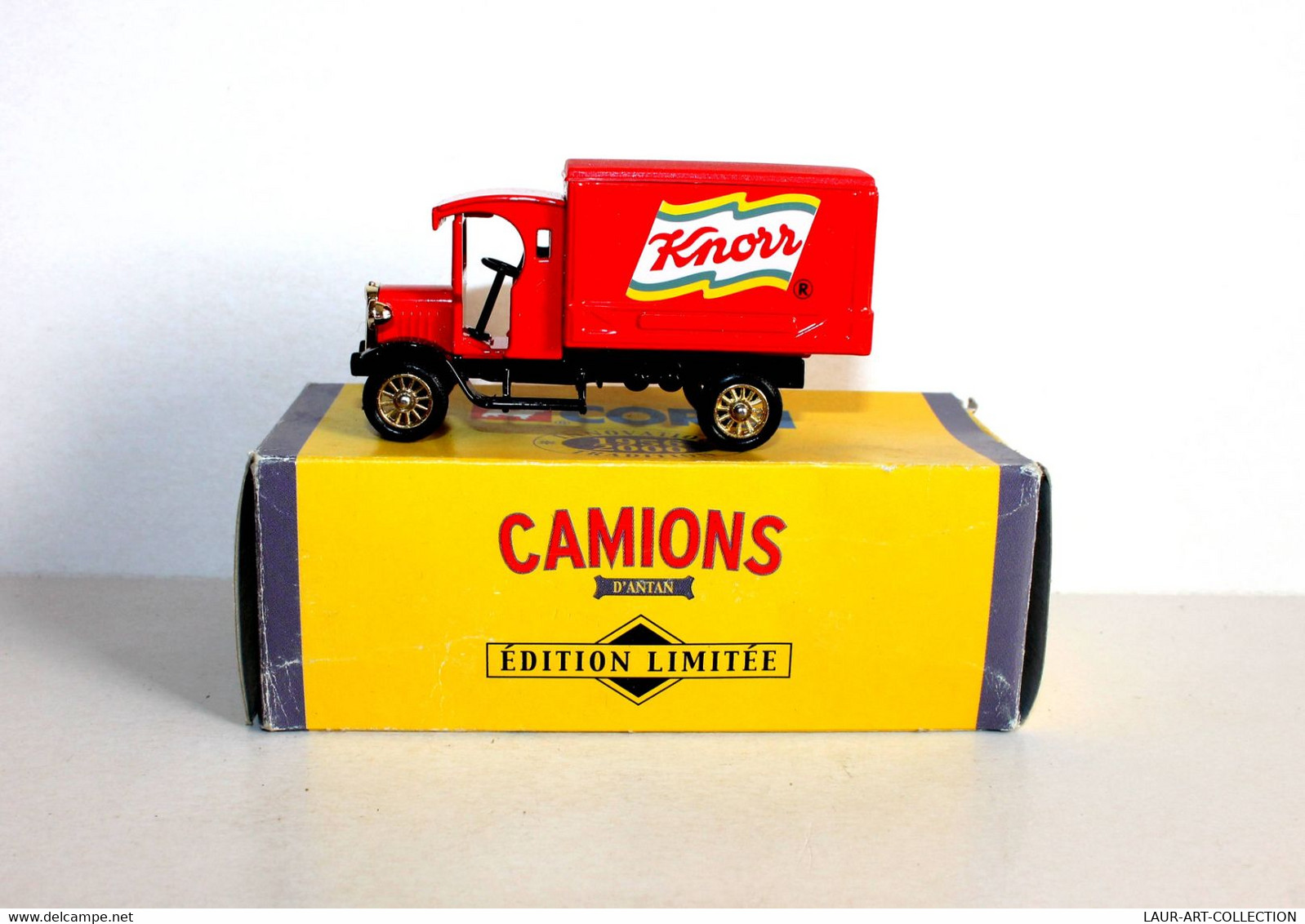 CORGI - CAMIONNETTE DENNIS DELIVERY VAN 1925 PUB KNORR, CAMION D'ANTAN 1956-2000 - AUTOMOBILE MINIATURE (2811.34) - Corgi Toys