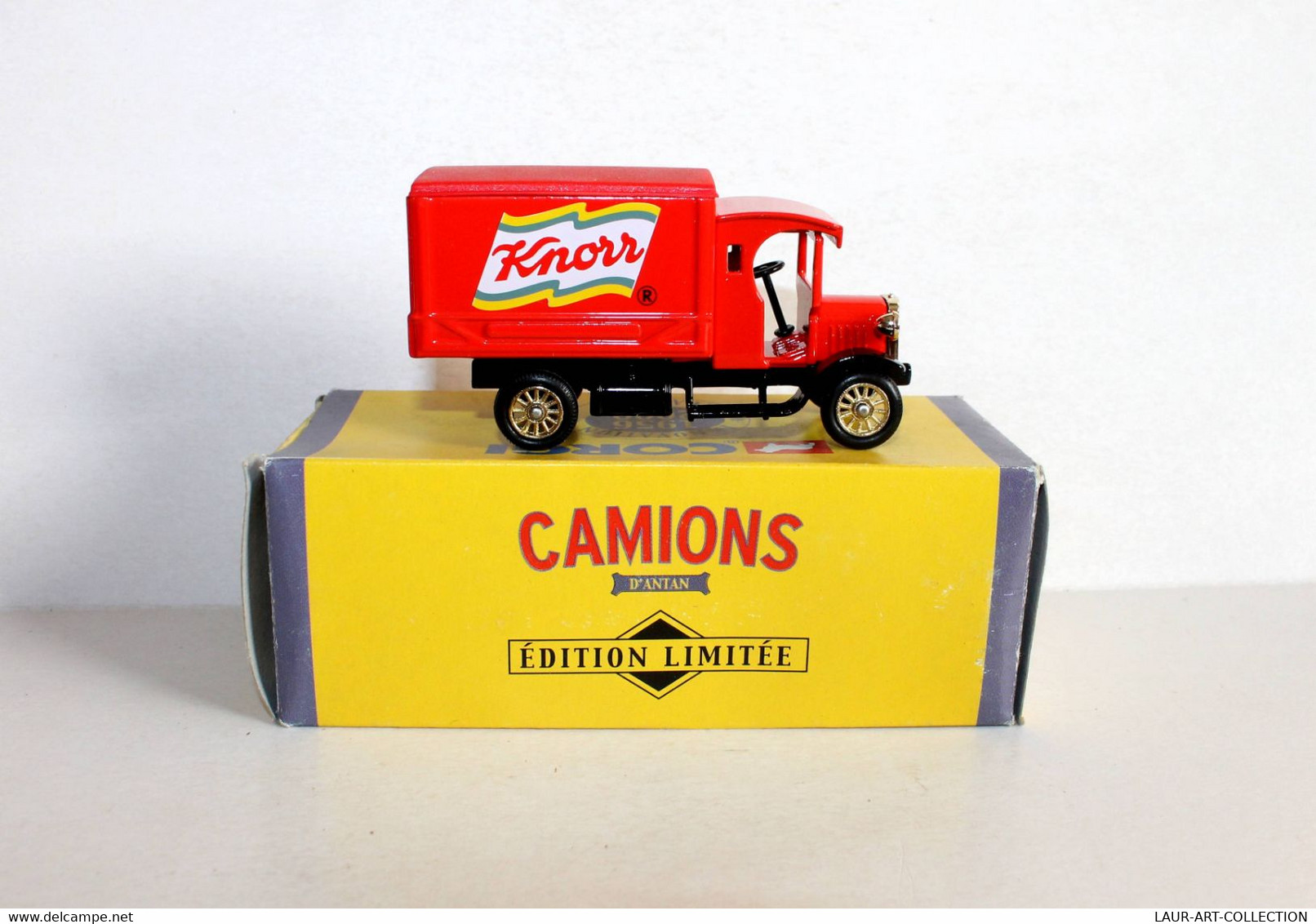 CORGI - CAMIONNETTE DENNIS DELIVERY VAN 1925 PUB KNORR, CAMION D'ANTAN 1956-2000 - AUTOMOBILE MINIATURE (2811.34) - Corgi Toys