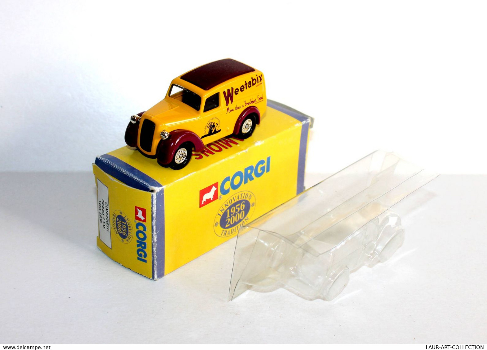 CORGI - CAMIONNETTE MORRIS Z VAN 1950 - PUB: WEETABIX - CAMION D'ANTAN 1956-2000 - AUTOMOBILE MINIATURE (2811.37) - Corgi Toys