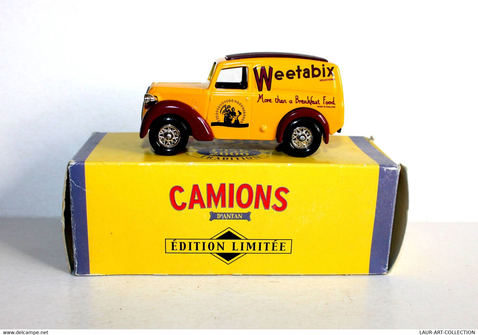 CORGI - CAMIONNETTE MORRIS Z VAN 1950 - PUB: WEETABIX - CAMION D'ANTAN 1956-2000 - AUTOMOBILE MINIATURE (2811.37) - Corgi Toys