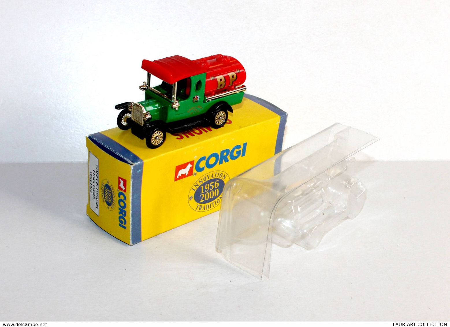 CORGI - CAMION LIVRAISON T FORD TANKER - PUB: SHELL-MEX & BP - D'ANTAN 1956-2000 - AUTOMOBILE MINIATURE (2811.38) - Corgi Toys