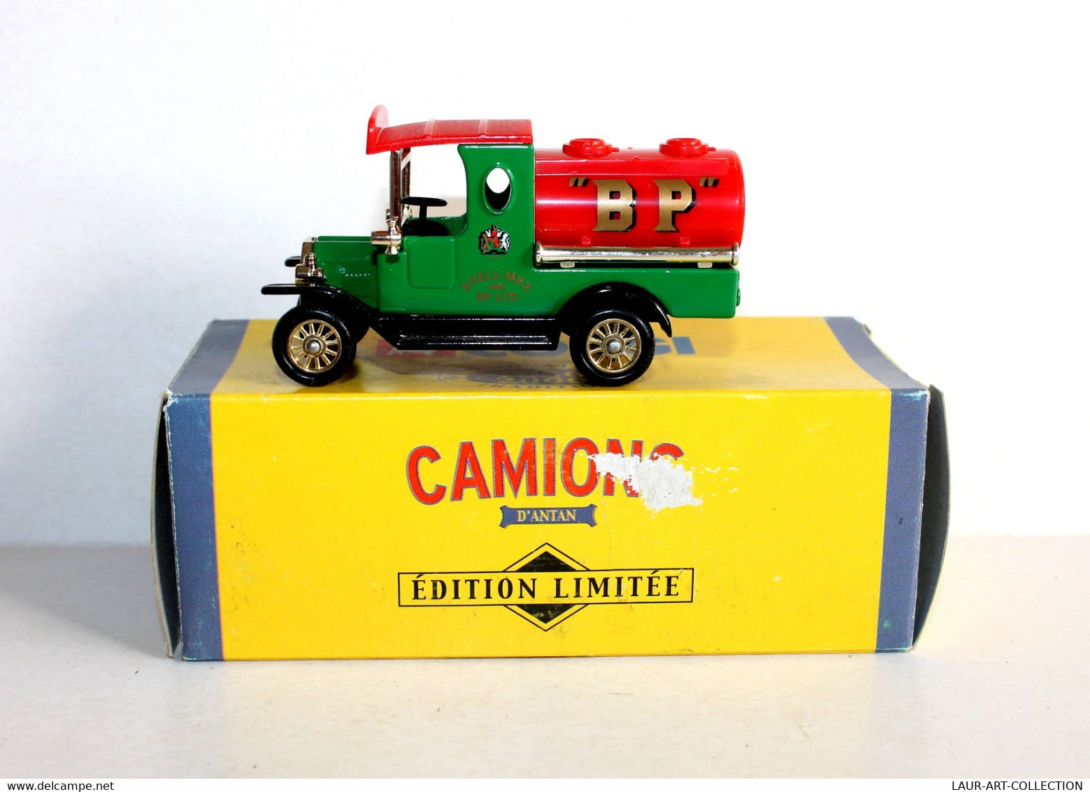 CORGI - CAMION LIVRAISON T FORD TANKER - PUB: SHELL-MEX & BP - D'ANTAN 1956-2000 - AUTOMOBILE MINIATURE (2811.38) - Corgi Toys