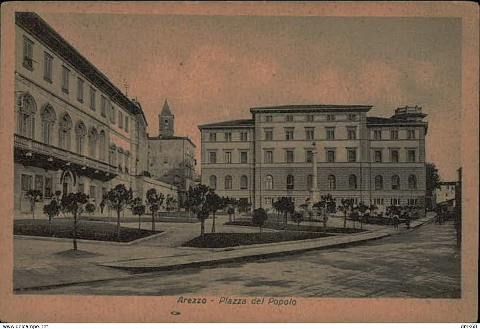 AREZZO - PIAZZA DEL POPOLO - EDIZ. DEI MARCO - 1930s (13273) - Arezzo