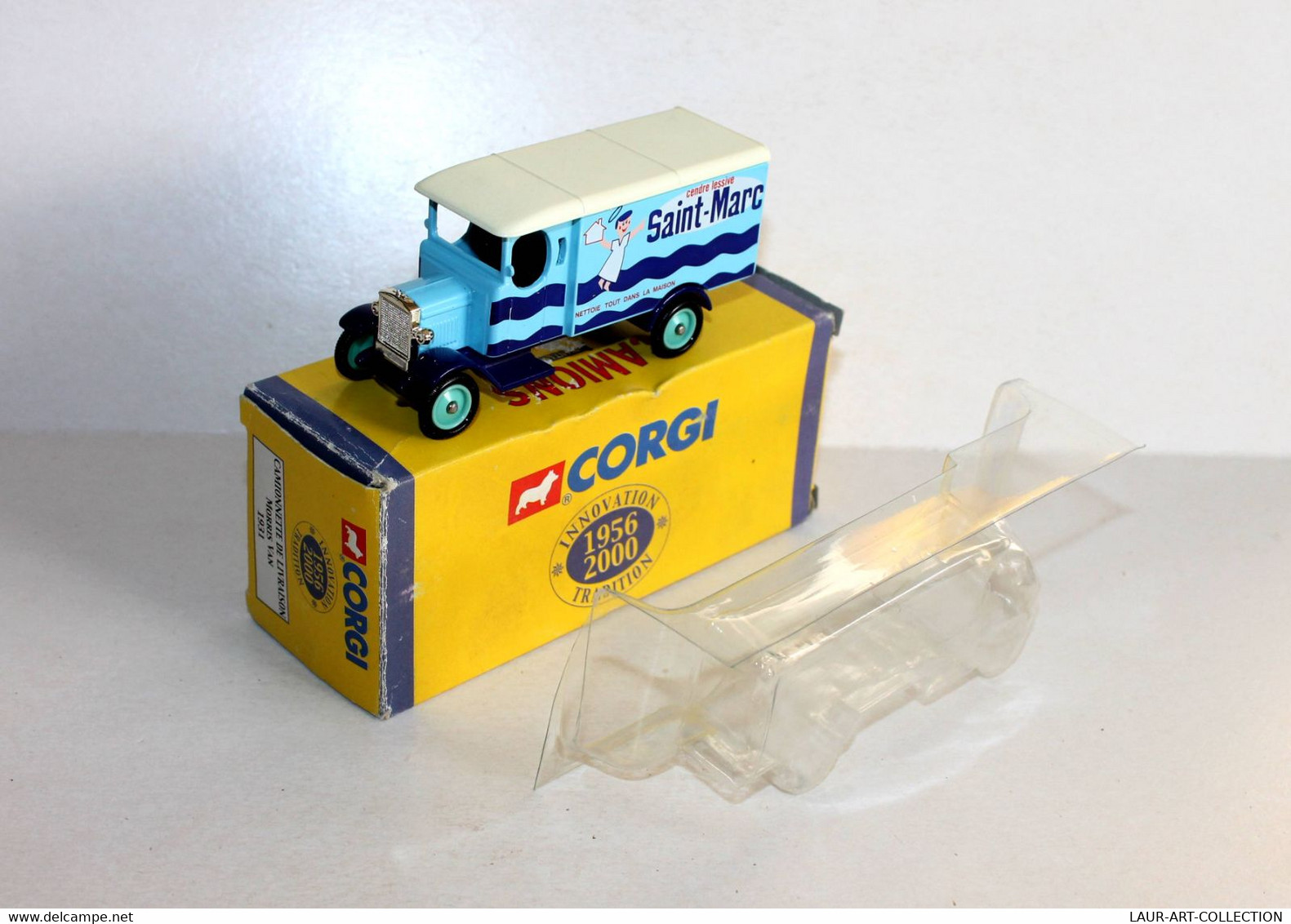 CORGI - CAMIONNETTE LIVRAISON MORRIS VAN PUB SAINT-MARC CAMION D'ANTAN 1956-2000 - AUTOMOBILE MINIATURE (2811.39) - Corgi Toys