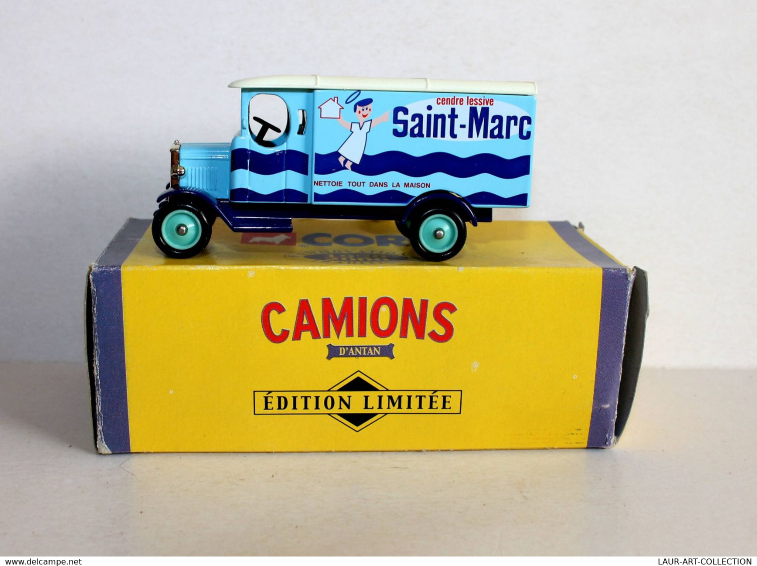 CORGI - CAMIONNETTE LIVRAISON MORRIS VAN PUB SAINT-MARC CAMION D'ANTAN 1956-2000 - AUTOMOBILE MINIATURE (2811.39) - Corgi Toys