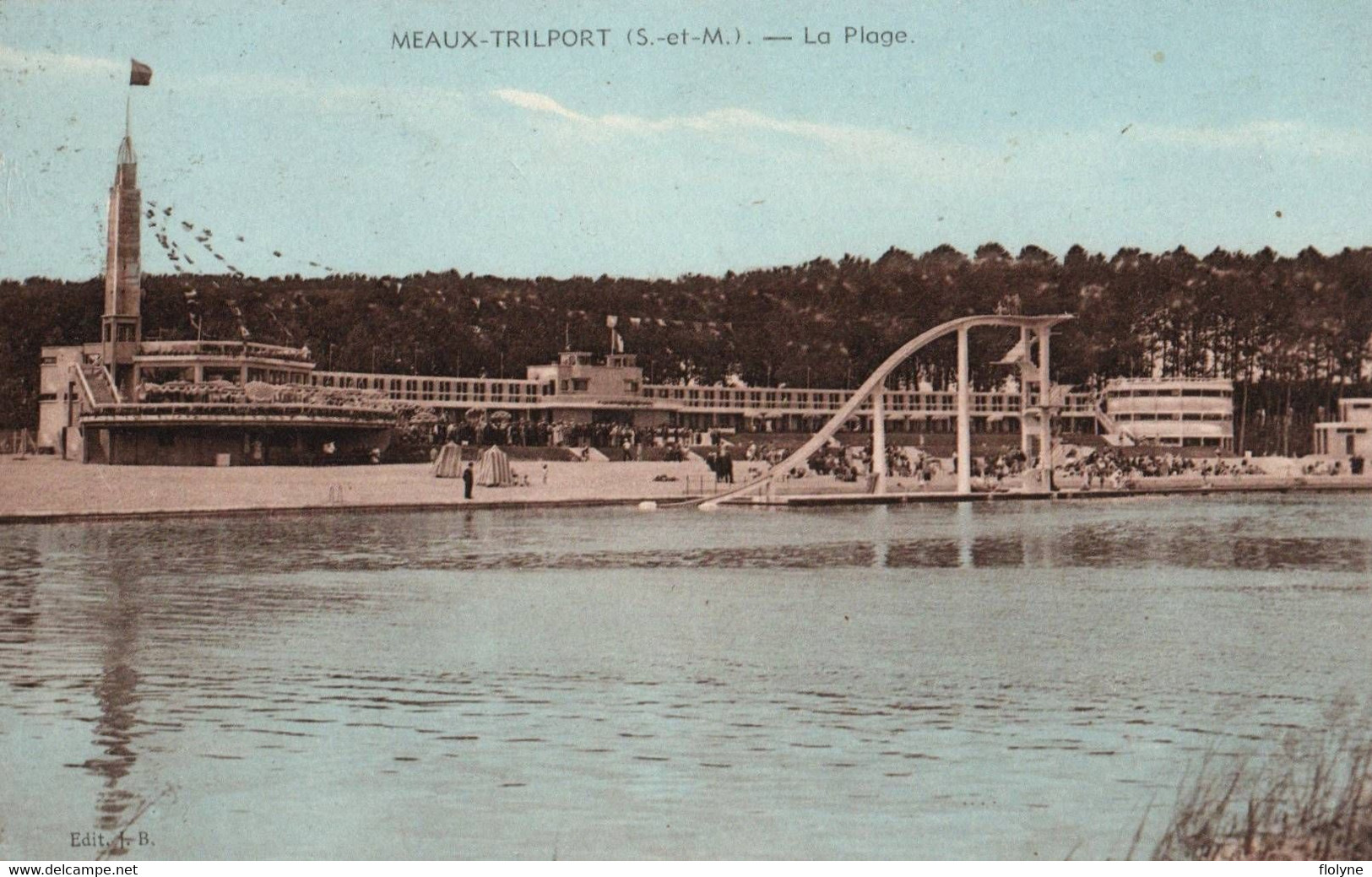 Meaux - Trilport - La Plage - Le Toboggan - Meaux