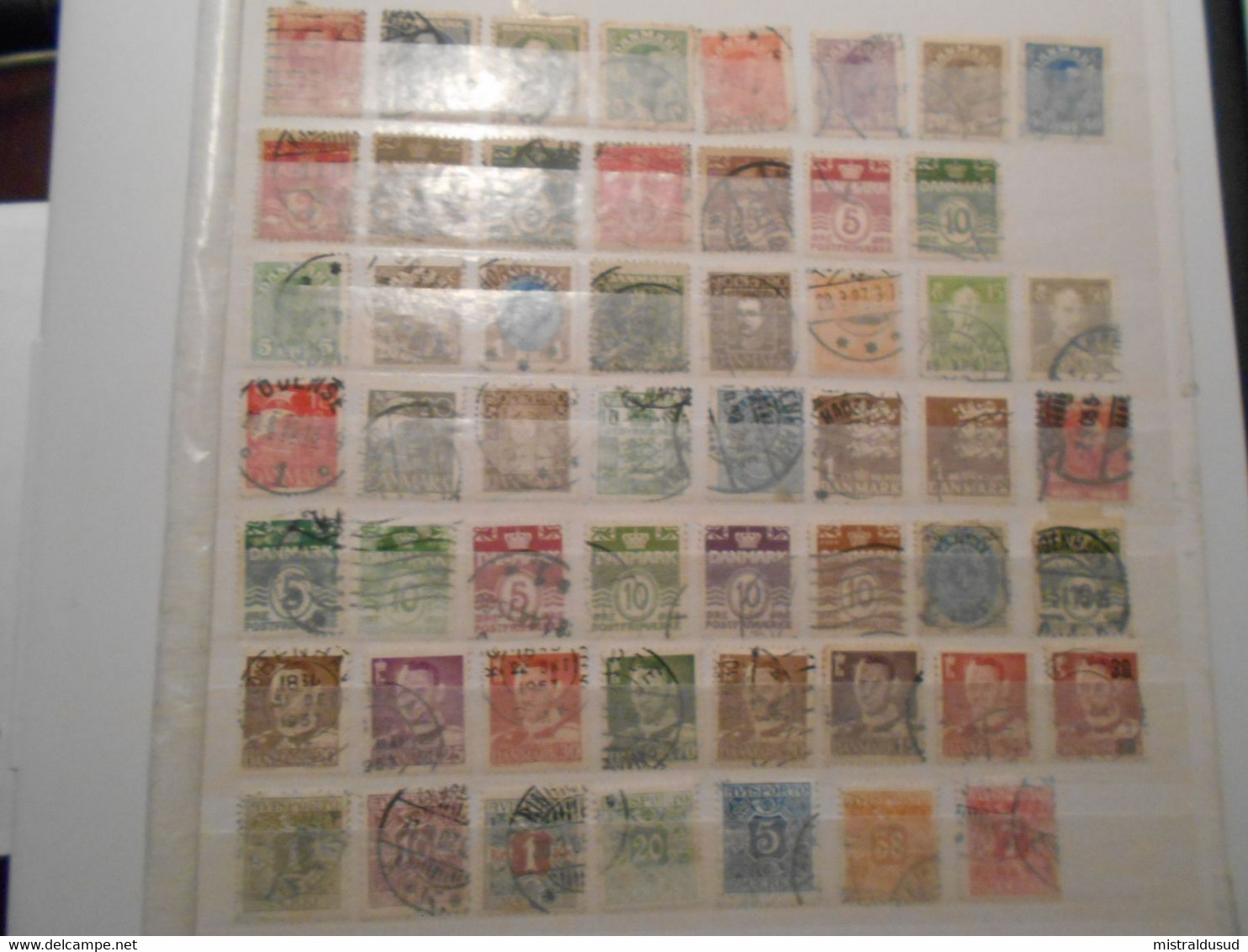 Danmark Collection , 50 Timbres Obliteres - Collezioni