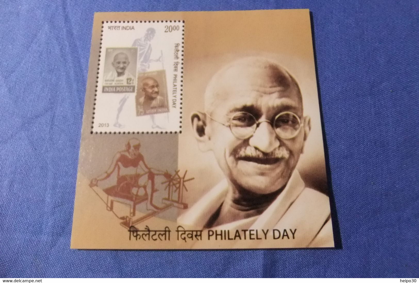 India 2013 Michel Block 118 Gandhi MNH - Blocks & Sheetlets