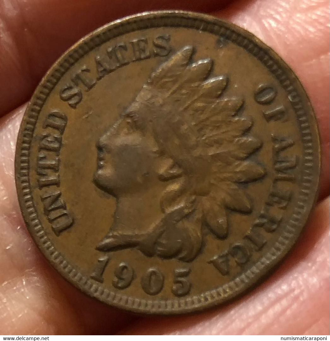 USA  U.s.a. 1 CENT 1905 INDIAN HEAD E.407 - 1859-1909: Indian Head