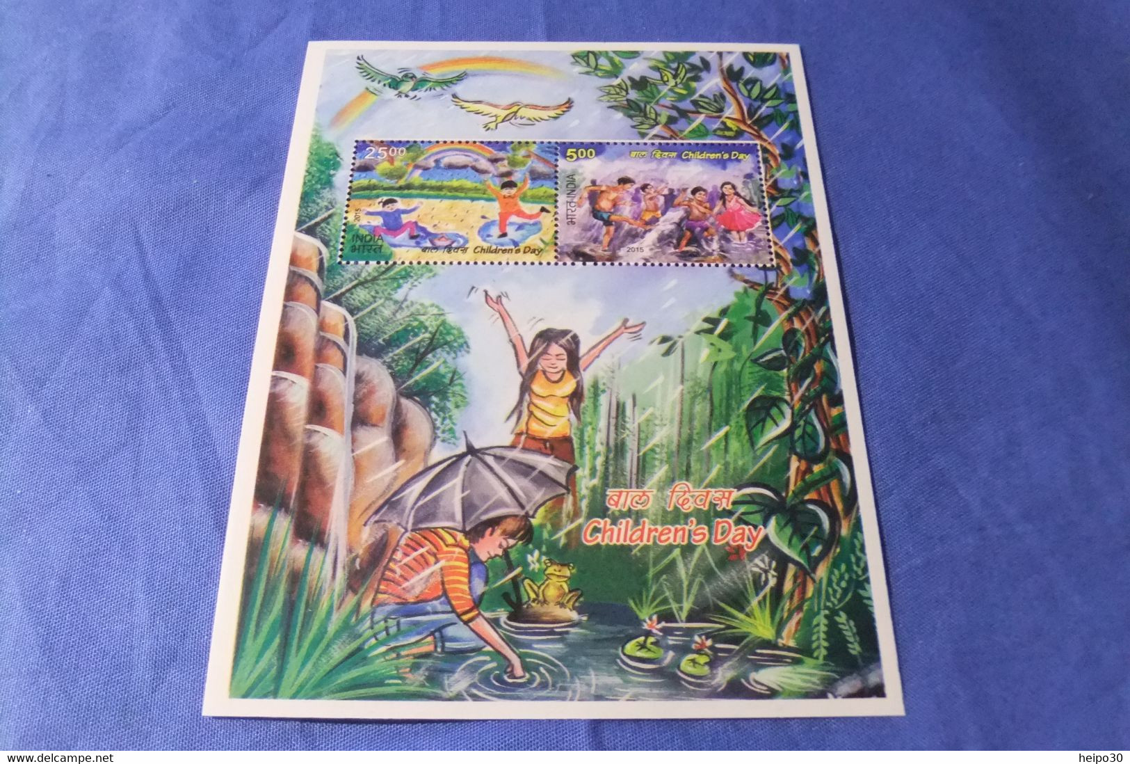 India 2015 Michel Block 133 Kindertag MNH - Blocks & Kleinbögen