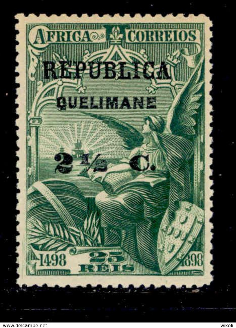 ! ! Quelimane - 1913 Vasco Gama On Africa 2 1/2 C - Af. 04 - MH - Quelimane