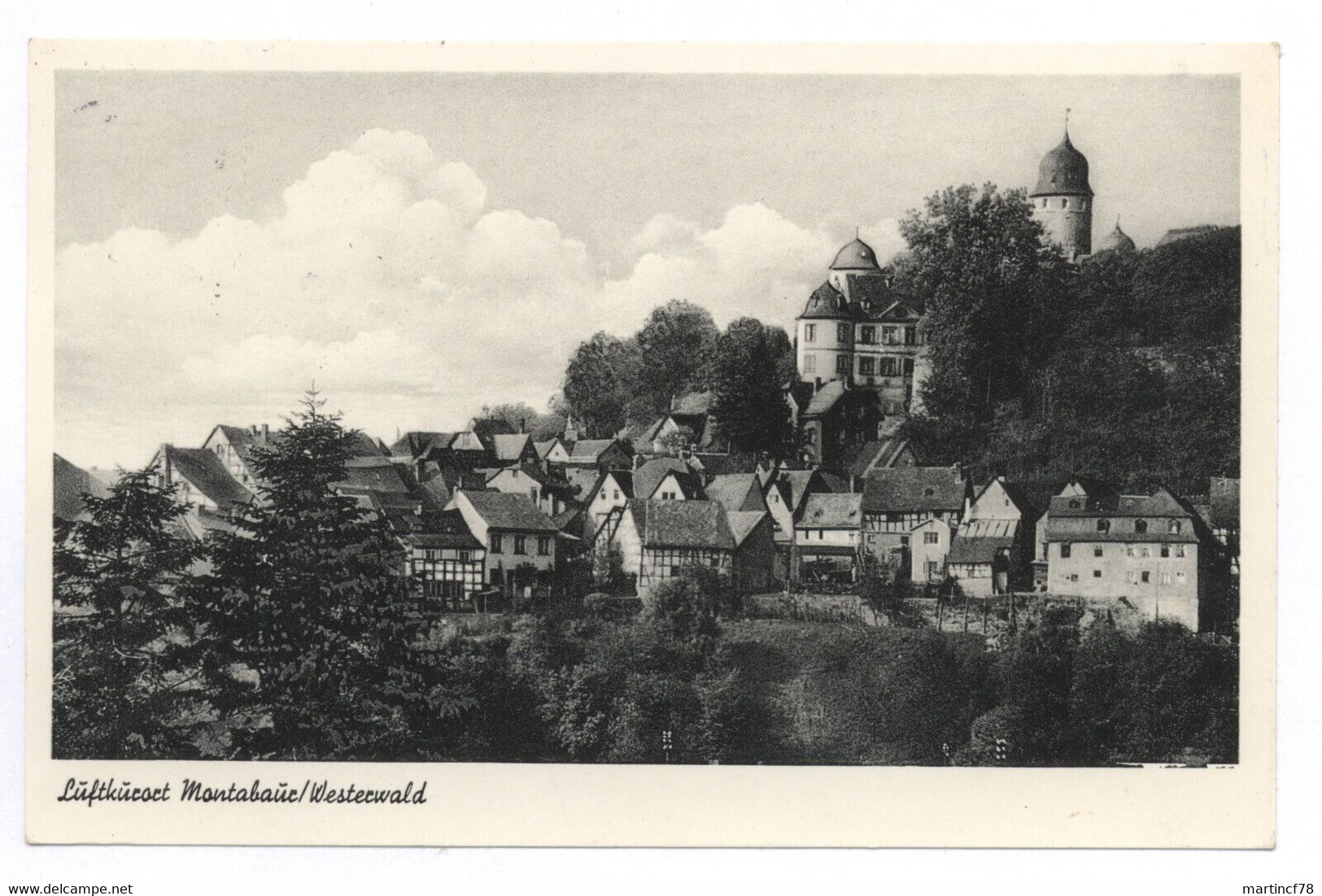 5430 Luftkurort Montabaur Westerwald Landpoststempel Moschheim - Montabaur