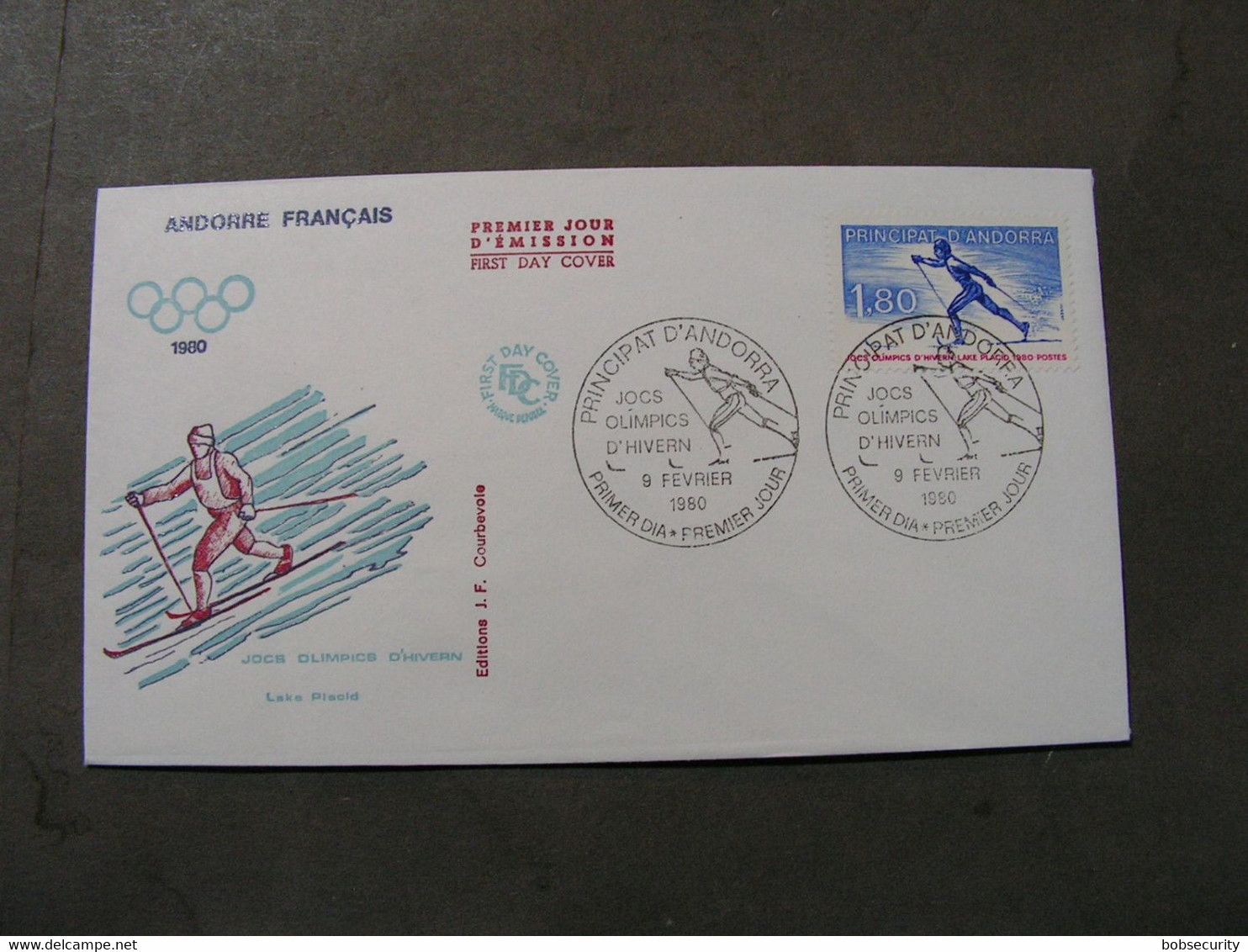 Ski  Olimpics Andorre 1980 - Brieven En Documenten