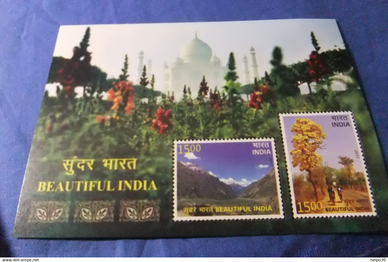 India 2017 Michel Block 163 Schönes Indien MNH - Blokken & Velletjes