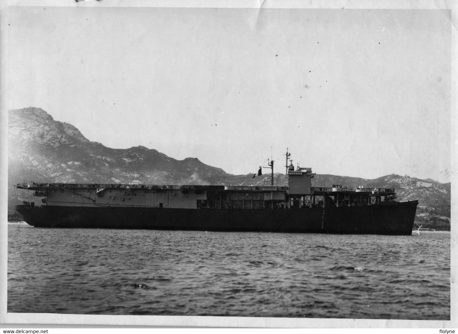 Bateau - Photo Ancienne - Porte Avions - Guerre Militaria - Warships