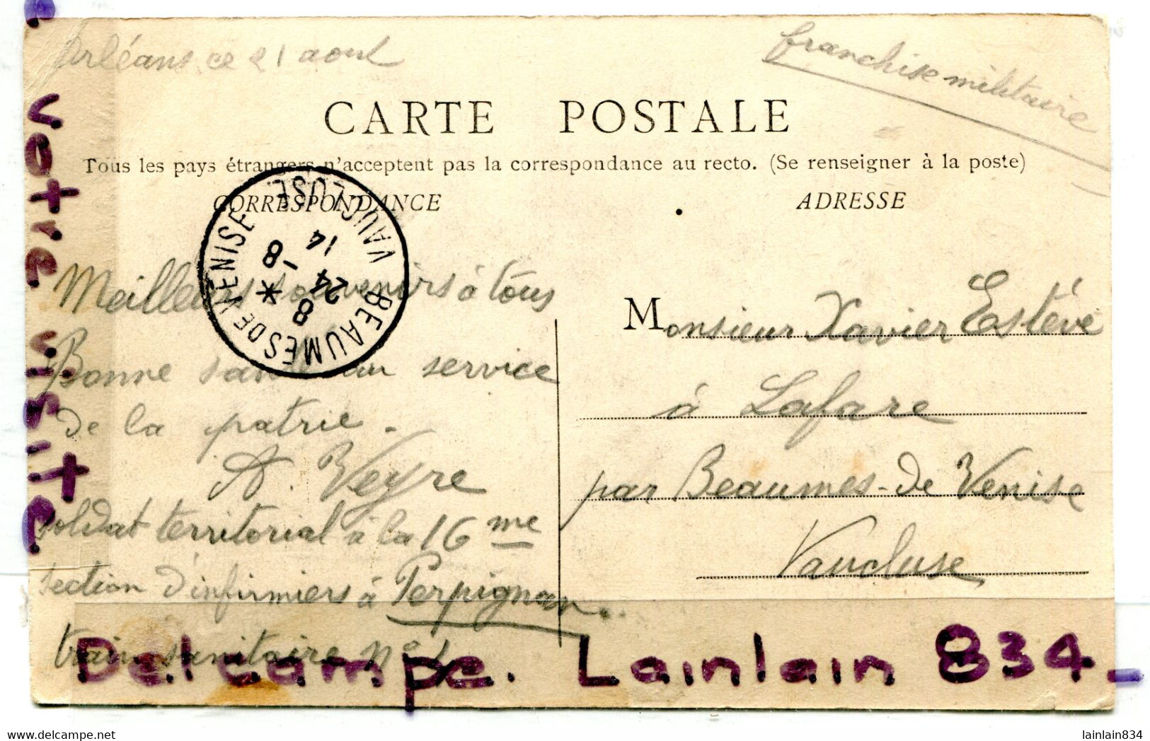 - Le CREUSOT -  (Saône.-et -Loire.), Les Puits, Cheminée, Carte Rare, écrite, 1914, F. M., Scans.. - Le Creusot