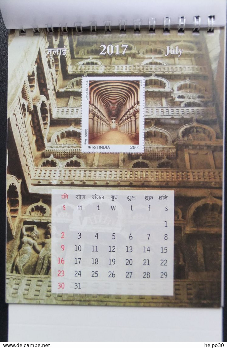 India 2017 Michel 3071 - 3082 Kpl Kalender Markenheftchen MNH - Blocs-feuillets