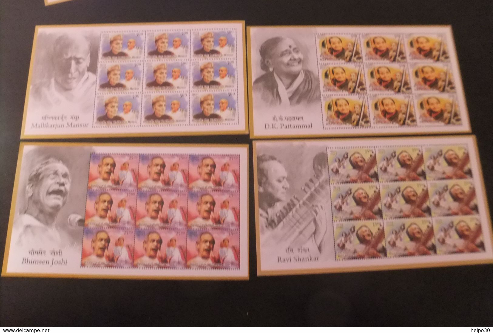 India 2014 Michel 2840 - 2847 Kpl Kleinbogensatz MNH - Blocks & Sheetlets
