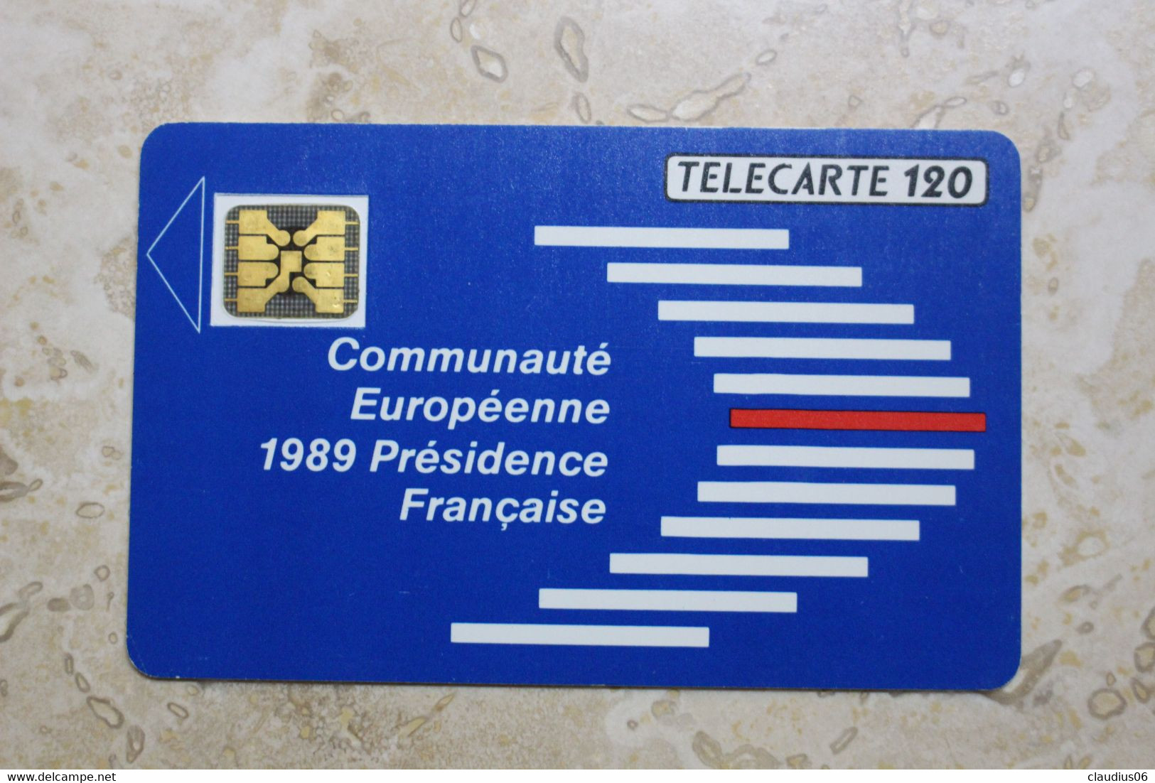 TELECARTE  F108  COMMUNAUTE EUROPEENNE - 1989