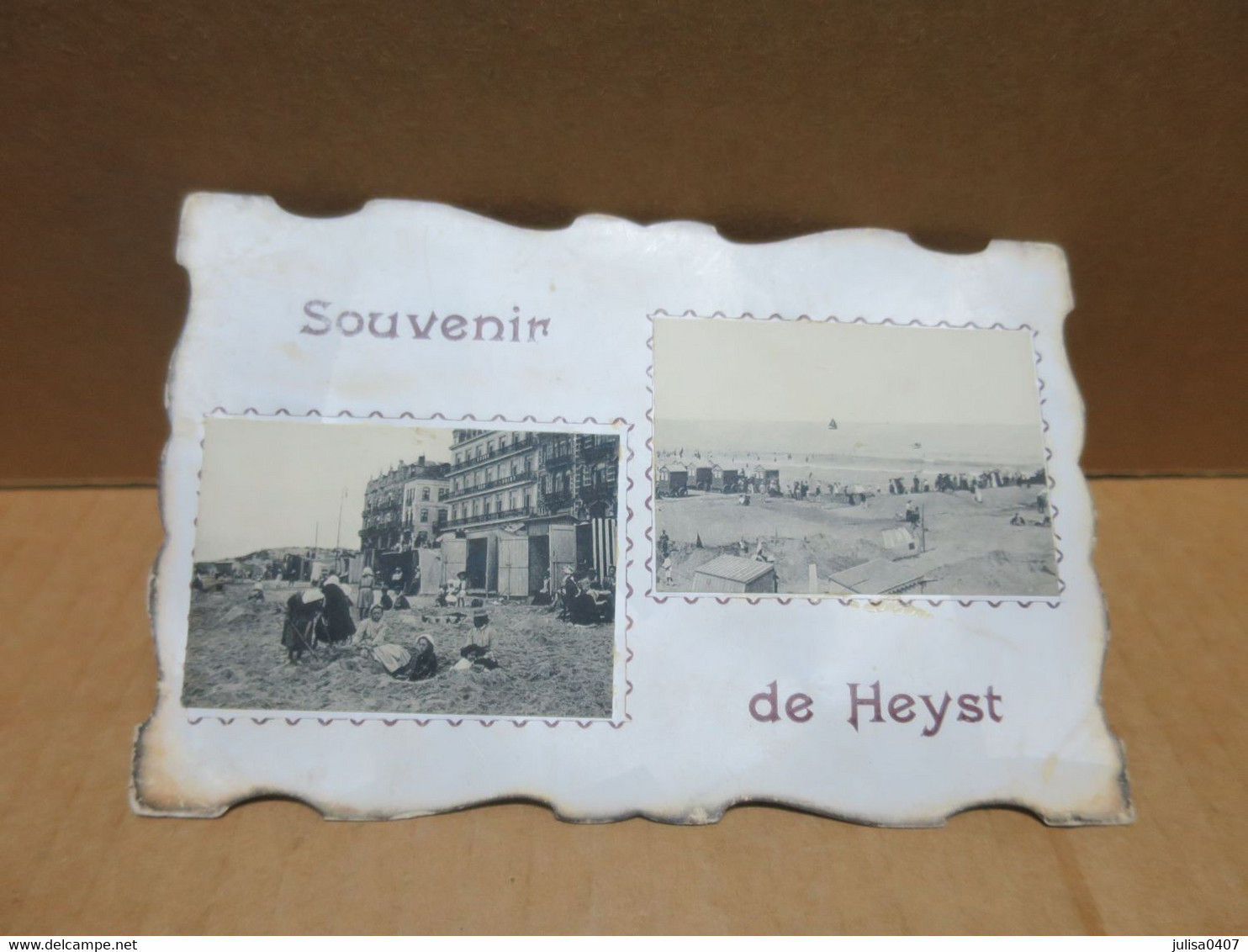 HEYST HEIST  (Belgique) Carte Souvenir à Deux Vues - Heist