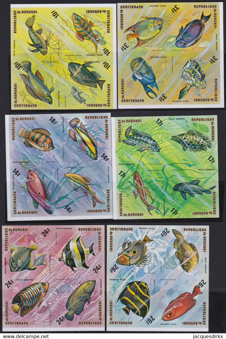 Burundi   .   OBP    .  PA 319/342      .  Ongetand    .     **   .   Postfris  .   /   .  Neuf SANS Charnière - Unused Stamps