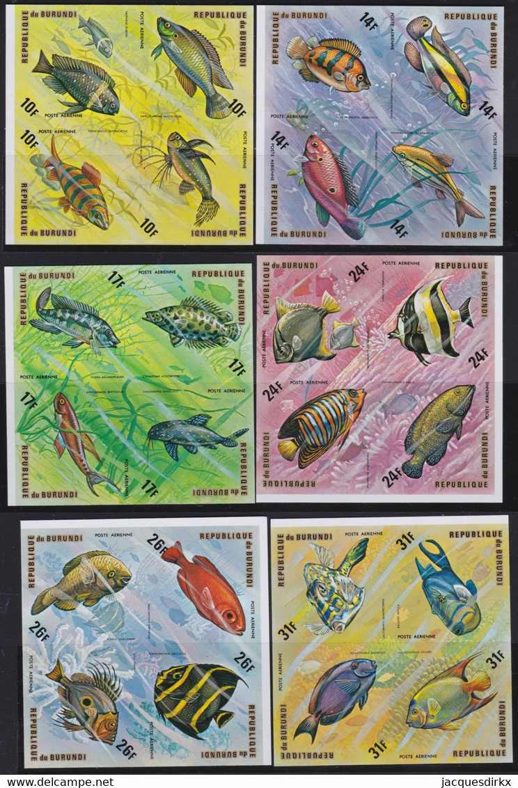 Burundi   .   OBP    .  PA 319/342      .  Ongetand    .     **   .   Postfris  .   /   .  Neuf SANS Charnière - Unused Stamps
