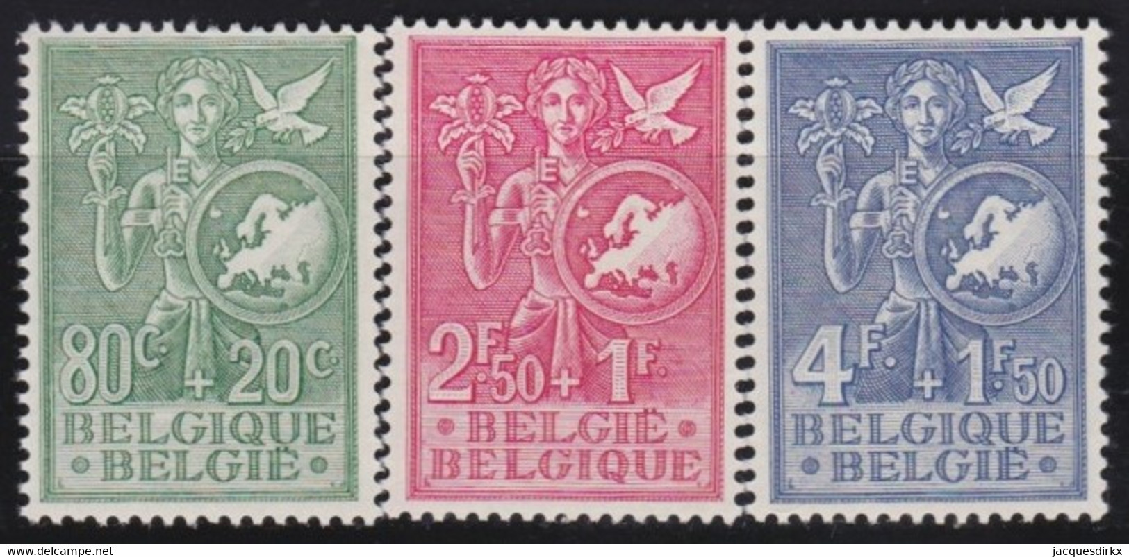 Belgie  .   OBP    .   927/929    .    **       .   Postfris    .   /   .  Neuf SANS Charnière - Ungebraucht