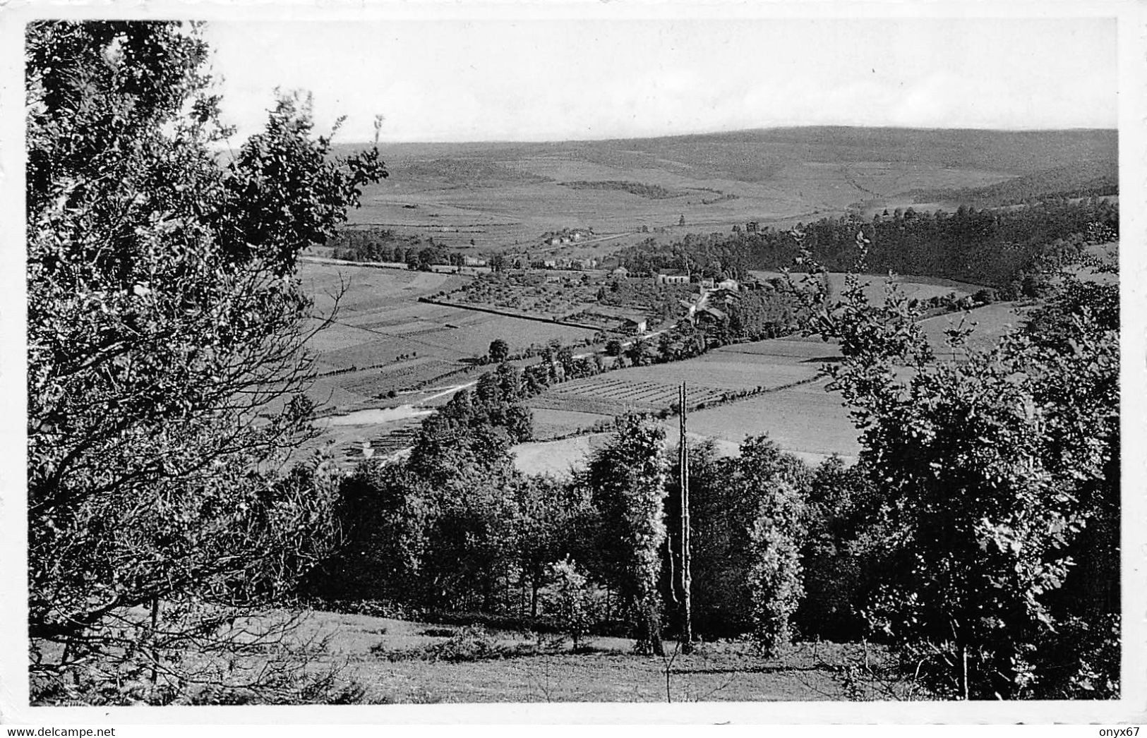 CUGNON-Mortehan-Auby Semois-Bertrix-Géripont-Belgique-Belgien-Belgïe-Panorama Vue Du Village - Bertrix