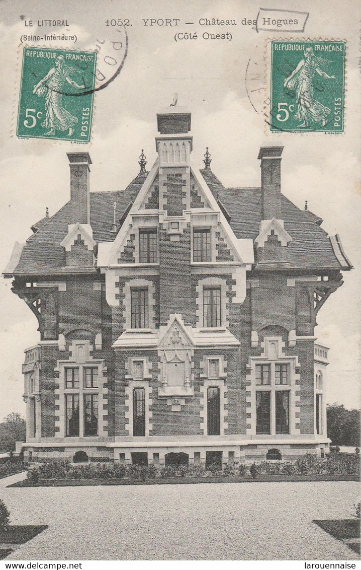 76 - YPORT - Château Des Hogues (Côté Ouest) - Yport