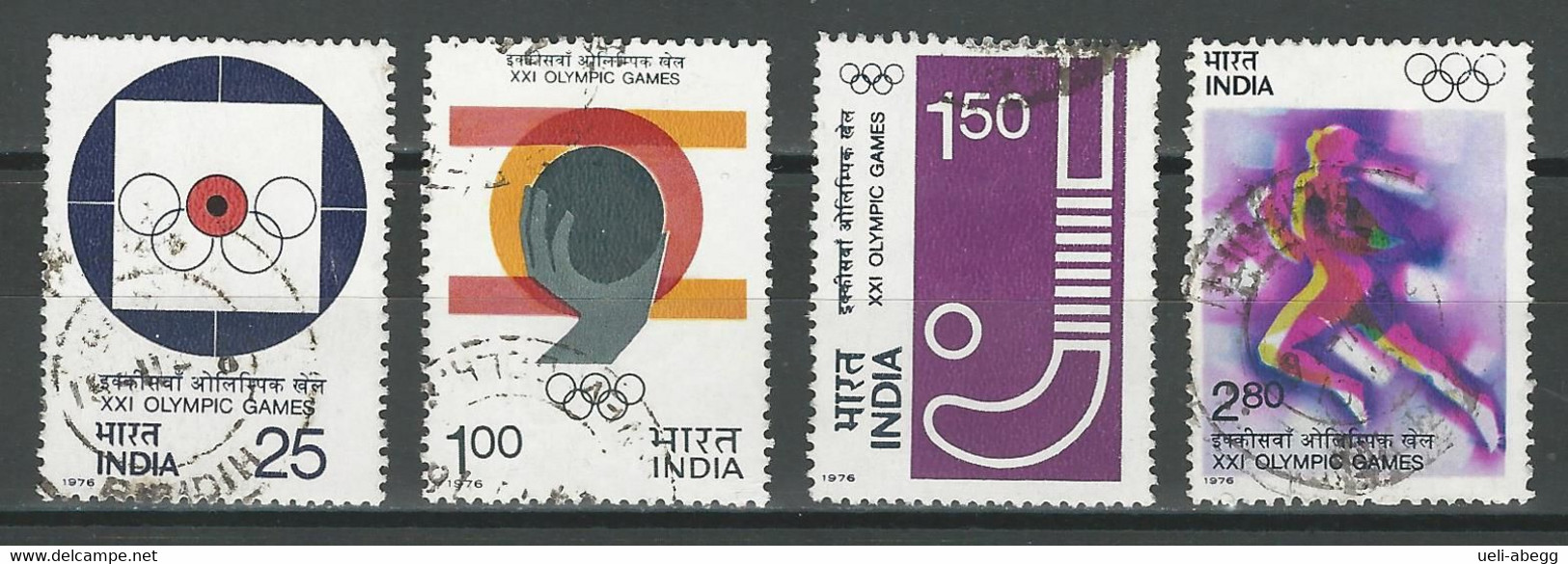 India Mi 680-83, SG 814-17 O Used - Gebraucht