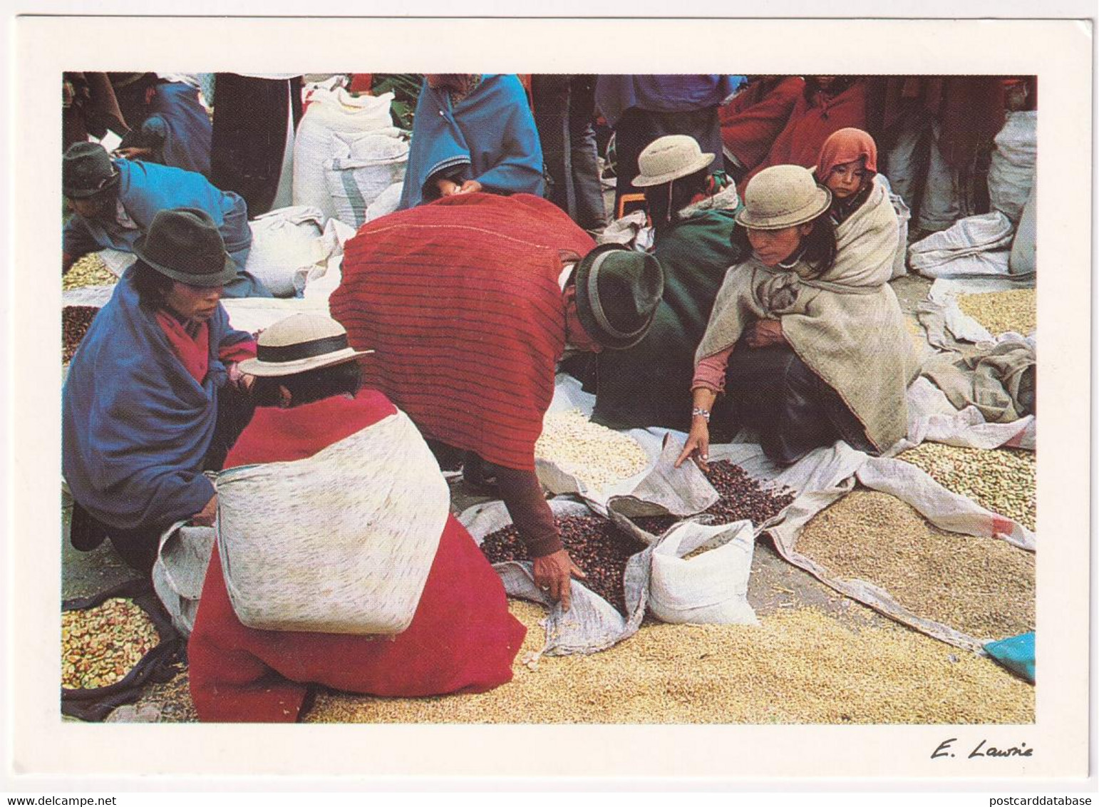 Graing Market Guamote - Equateur