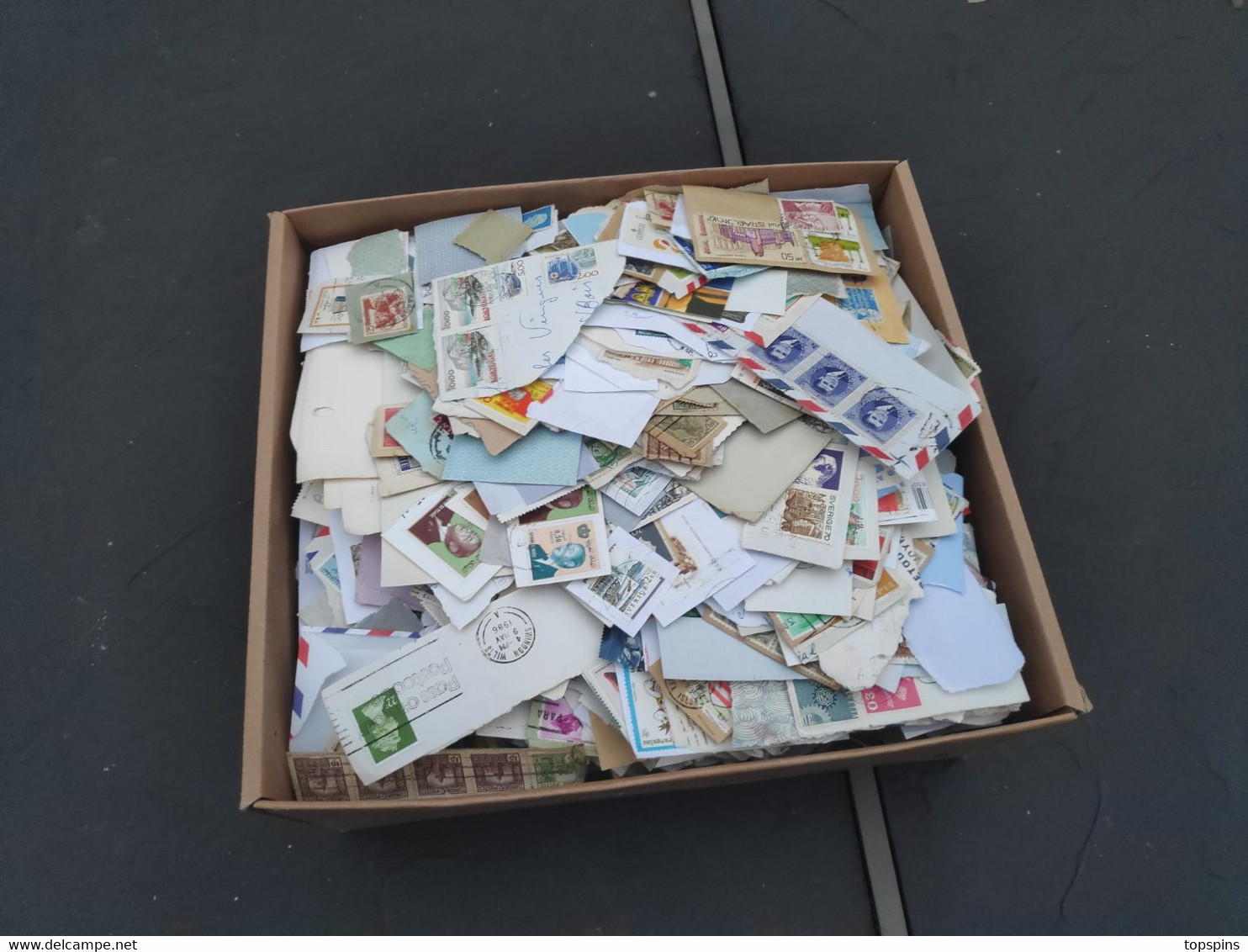 MONDE HORS FRANCE LOT VRAC +5000 TIMBRES Toutes Périodes Obl Tbe - Kilowaar (min. 1000 Zegels)