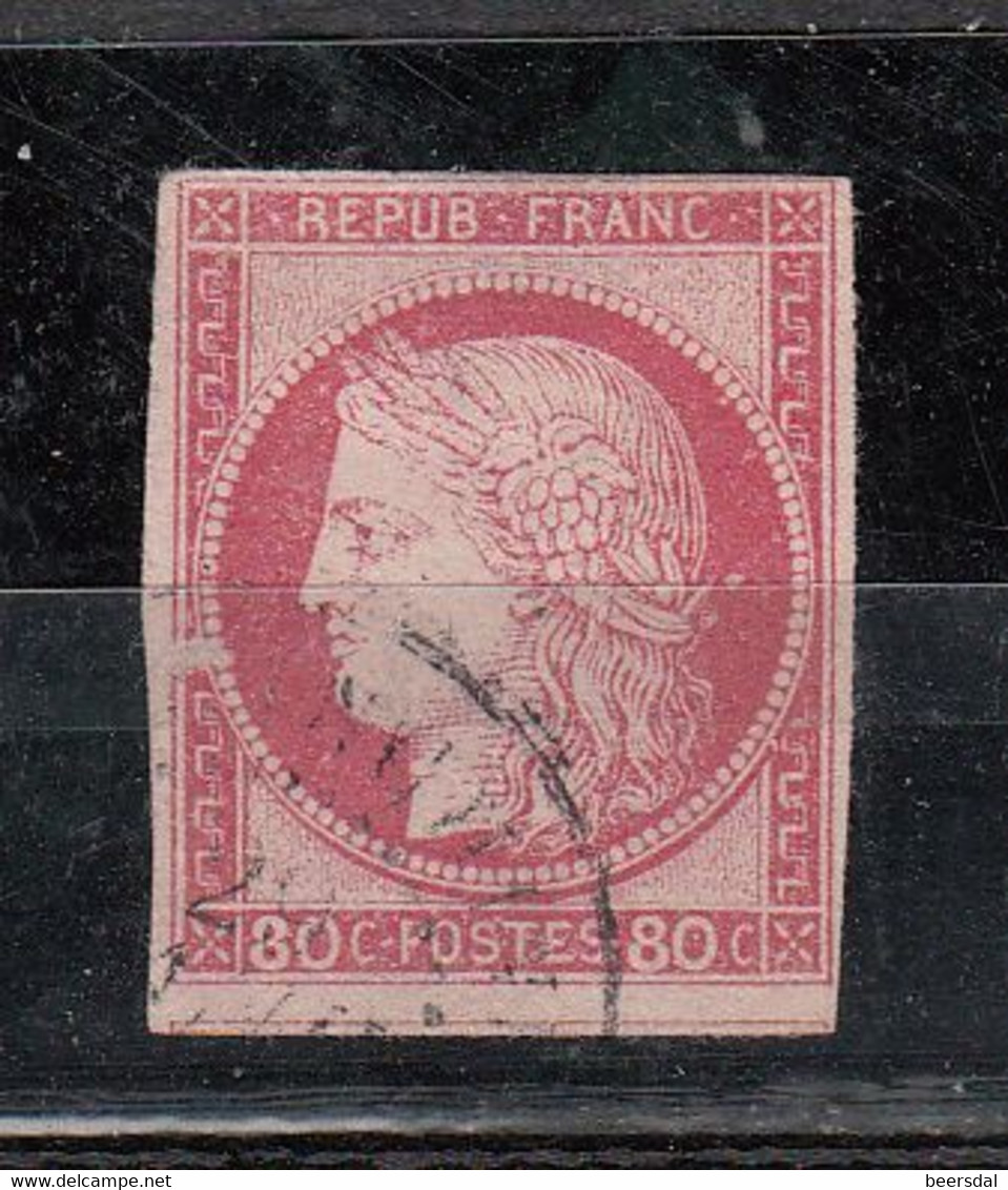 B3	2	Frankrijk Kolonie Mi. 23 ʘ (ʘ € 130,00) - Cérès