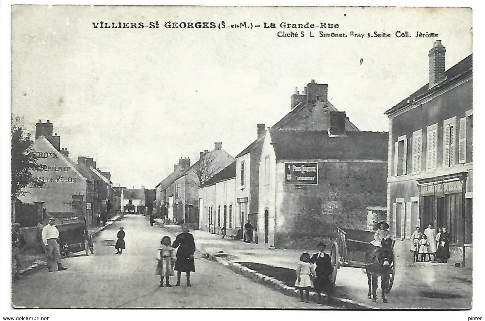 VILLIERS SAINT GEORGES - La Grande Rue - Villiers Saint Georges