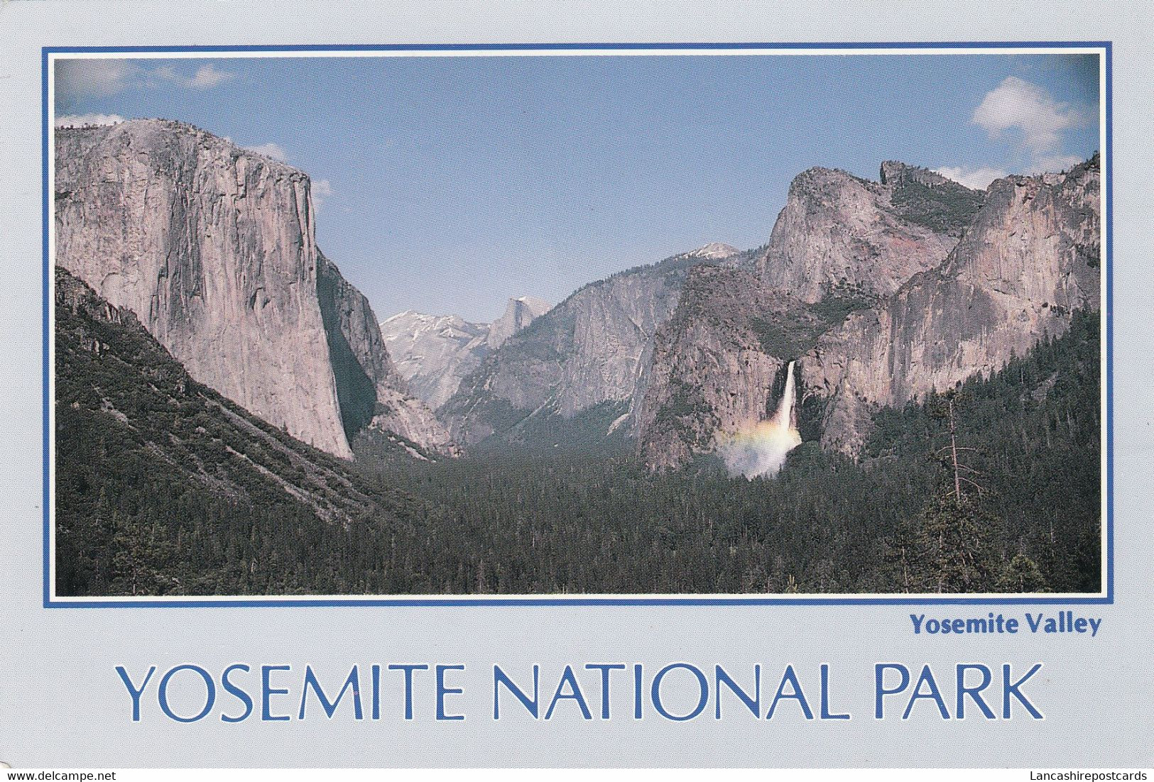 Postcard Yosemite National Park California My Ref B26026 - Yosemite