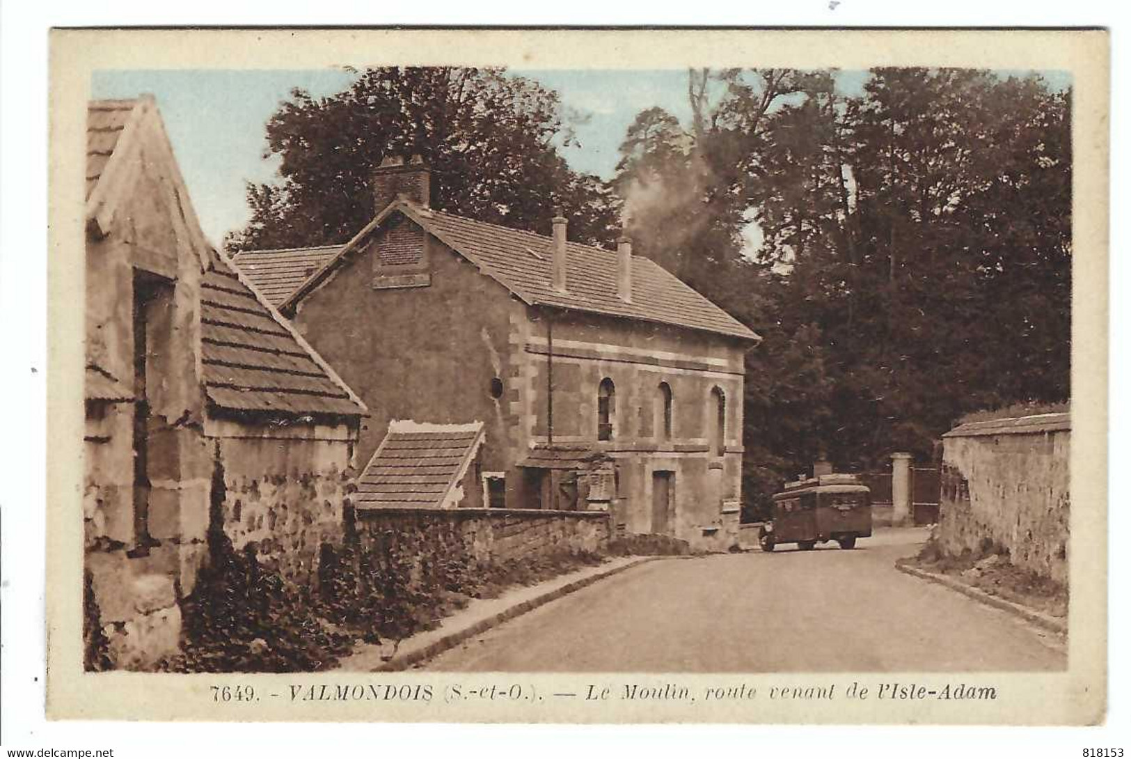 7649. - BUTRY  ( S.- Et- O.)  - Le Moulin , Route De L'Isle-Adam - Butry