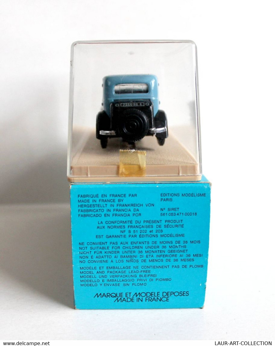 RARE! ELIGOR - N°1005 CITROEN ROSALIE BERLINE 1933 MODELE VOITURE MINIATURE 1/43 - ANCIEN MODELE REDUIT (2811.61) - Eligor