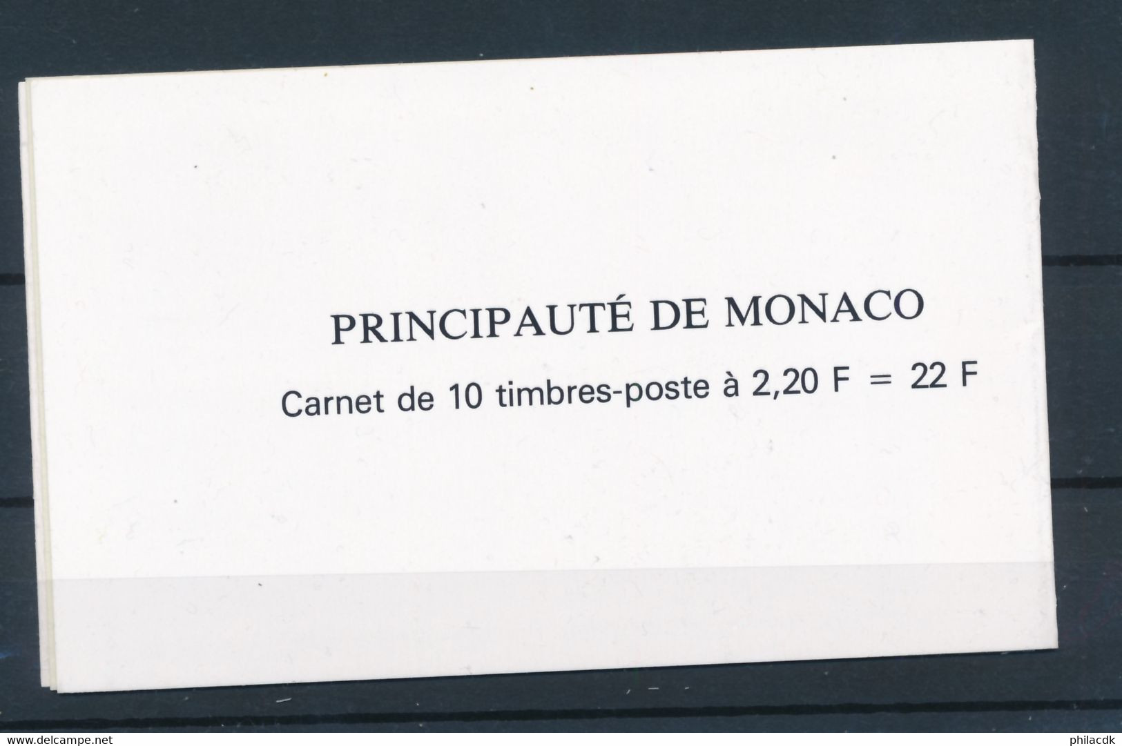 MONACO - CARNET N° C4 NEUF** LUXE SANS CHARNIERE - 1989 - COTE : 13€ - Carnets