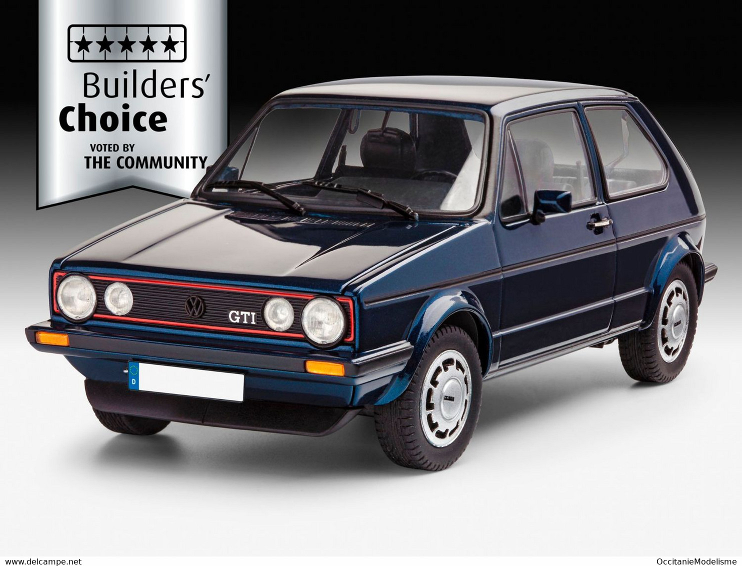 Revell - VW VOLKSWAGEN GOLF GTI maquette voiture kit plastique réf. 07673 Neuf 1/24