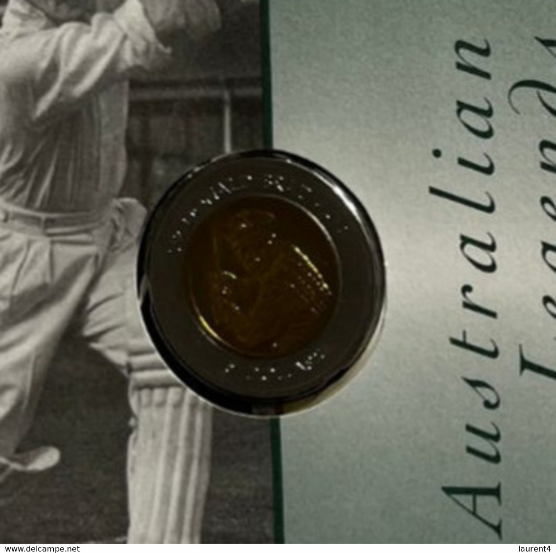 (3 M 49) Australia "collector Limited Edition" Coin - Cricket / Donald Bradman - 5 $ Coin - Issued In 1997 (very Scarce) - 5 Dollars