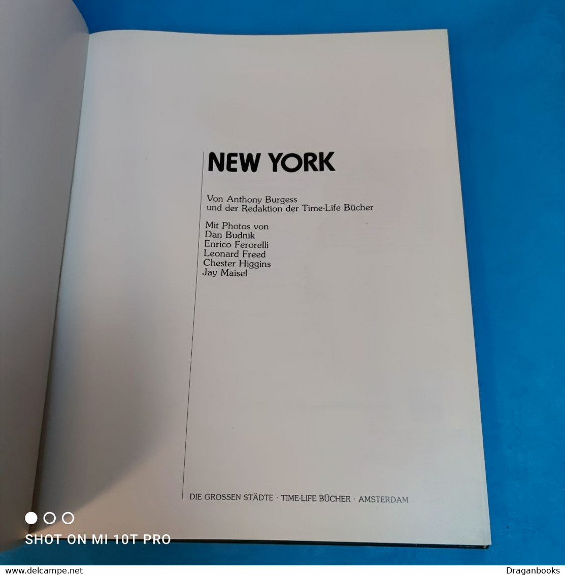 Anthony Burgess - New York - Amérique