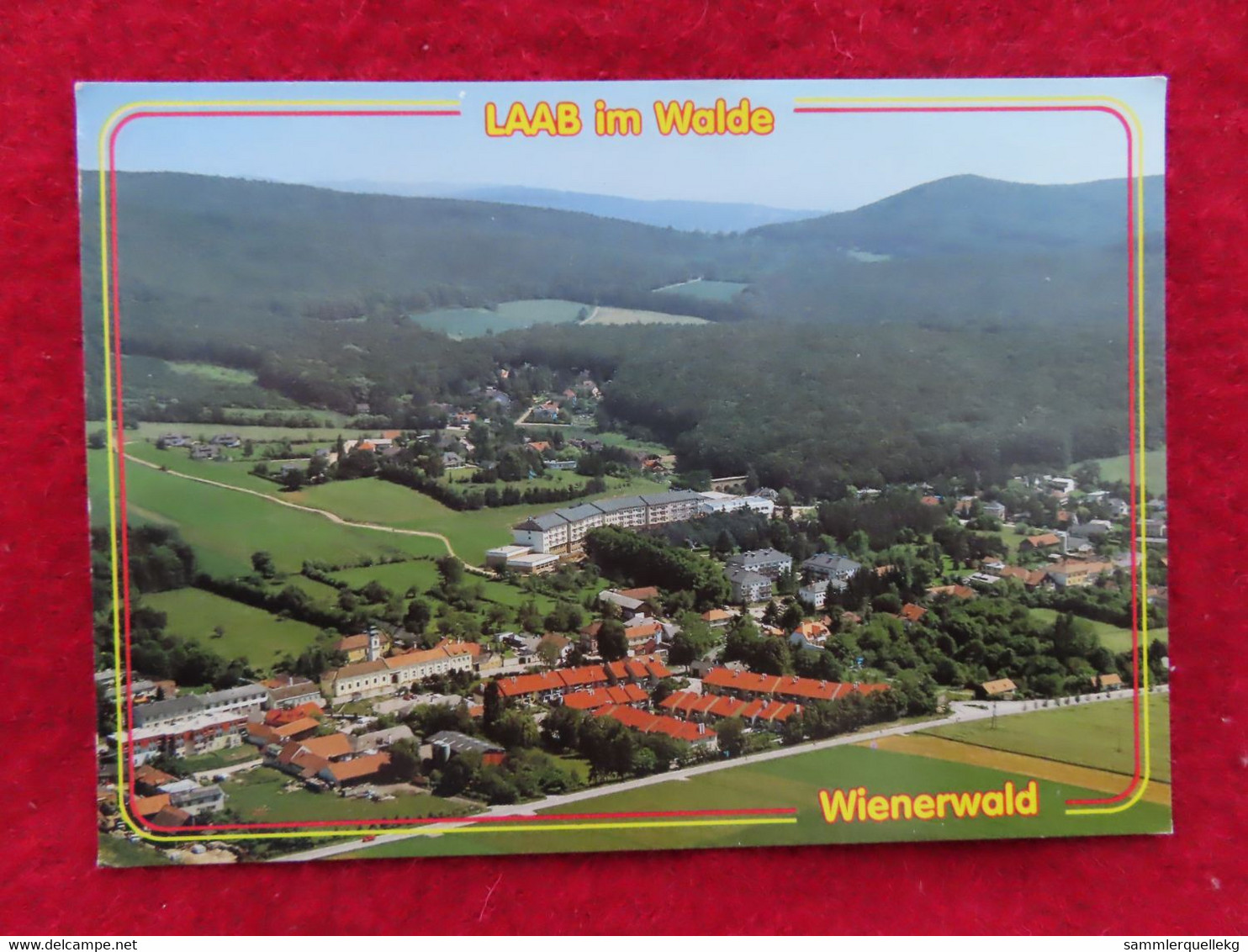 AK Laab Im Walde, Wienerwald, Gelaufen (Nr.3686) - Amstetten